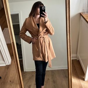 Light Camel Trench Coat
